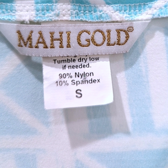 Mahi Gold Bimini Mahi Dress in Teal - Picture 5 of 5